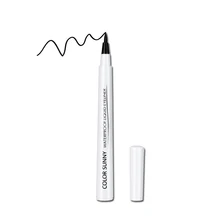 Черная жидкая подводка для глаз Ручка подводка для глаз стойкая Водонепроницаемый защита от размазывания макияжа Профессиональные подводка для глаз