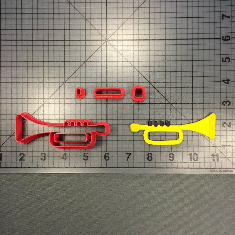 Instrument Series Cookie Cutter Saxophone Grand Piano Cutters For