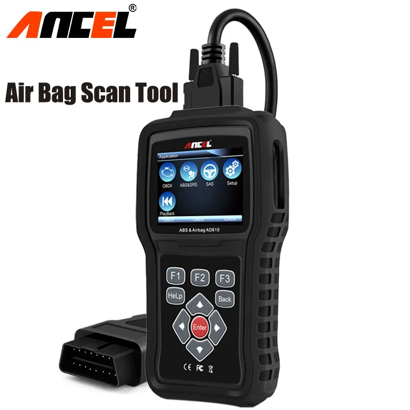 

Car Diagnostics OBD2 Automotive Scanner ODB2 Airbag ABS SAS Crash Dada Diagnostic Tool Engine Code Reader Ancel AD610 Auto OBD2