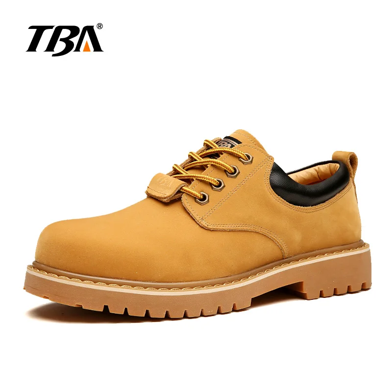 

TBA 3703 Dress Shoes Men's work shoes Business shoes Wheat yellow size 38-44