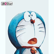 Dora expression Pack серия, DIY картина по номерам вина Фрукты Акриловая картина современного искусства домашний декор для гостиной 40x50