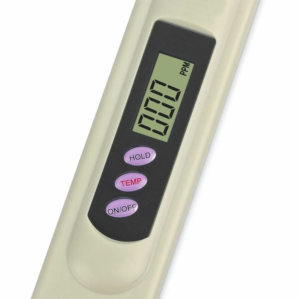 0-9990 PPM цифровой TDS измеритель качества воды в аквариуме, бассейн, тестер, ручка, фильтр чистоты воды, точный монитор, TDS темп метр, TDS-3