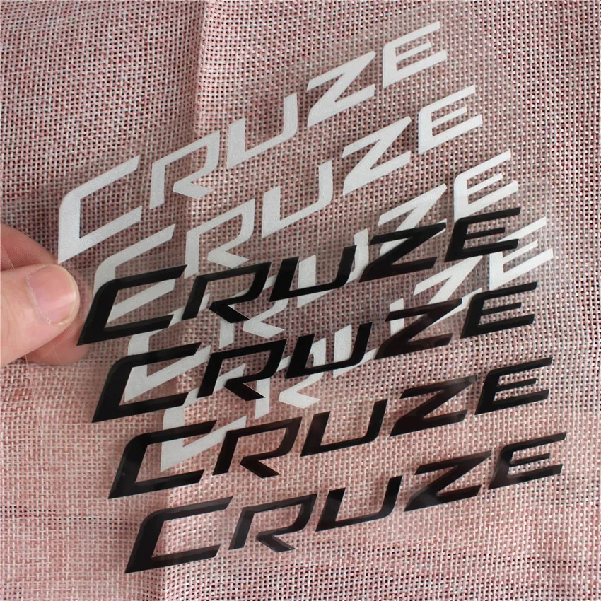 4 Chevy /"CRUZE/" Door Handle Decal Vinyl Sticker