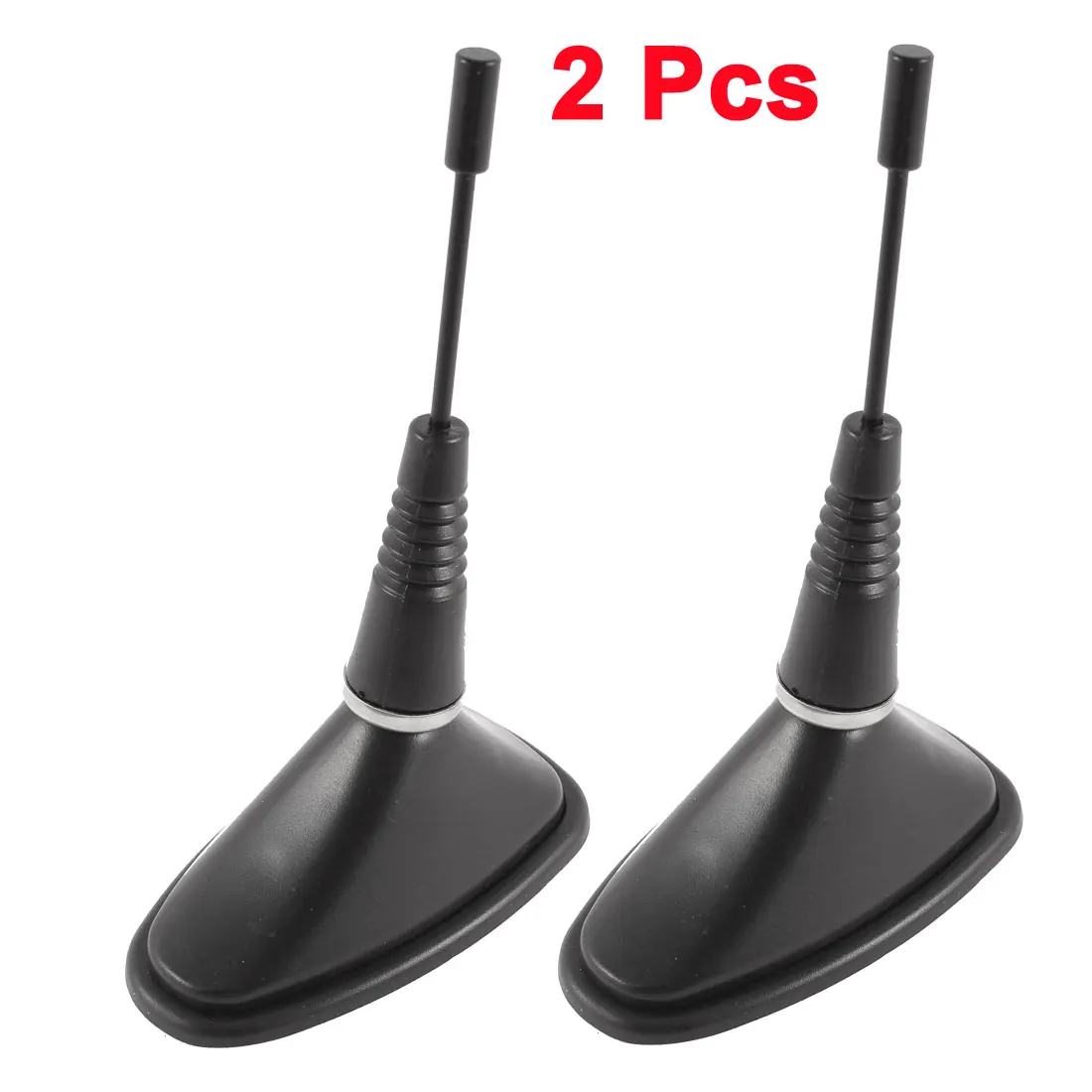 UXCELL 2 Pcs Black Plastic Top Mount Roof Dummy Antenna Aerial For Car