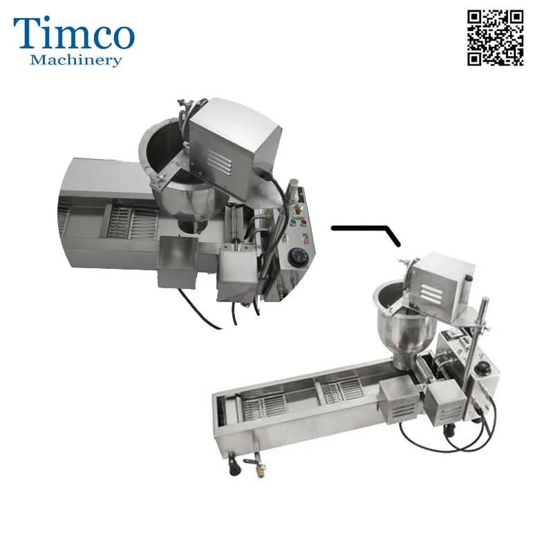 Автоматическая машина для изготовления пончиков, коммерческая Автоматическая электрическая мини машина для изготовления пончиков из нержавеющей стали