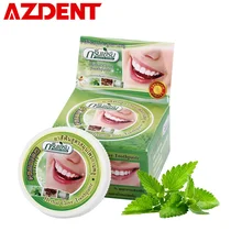 Pasta de dientes de clavo a base de hierbas, pasta Dental antibacteriana de 25g para blanqueamiento de dientes, elimina manchas de color negro y amarillo, Tailandia