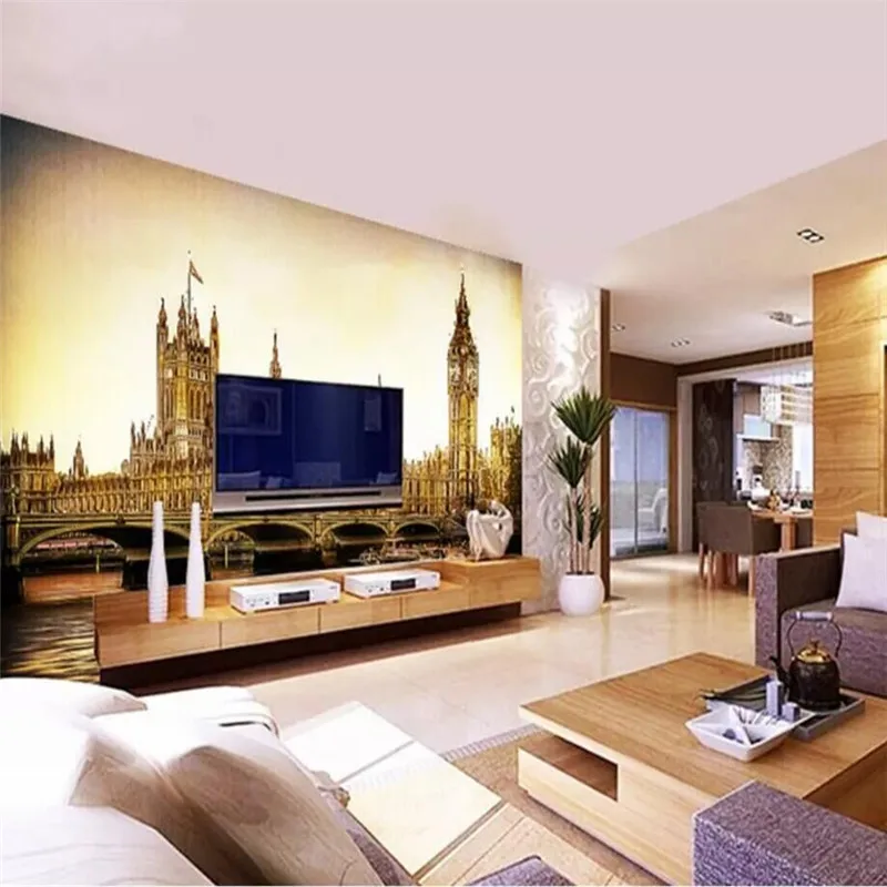 Oil painting background wall professional custom high-end mural factory wholesale wallpaper photo | Обустройство дома