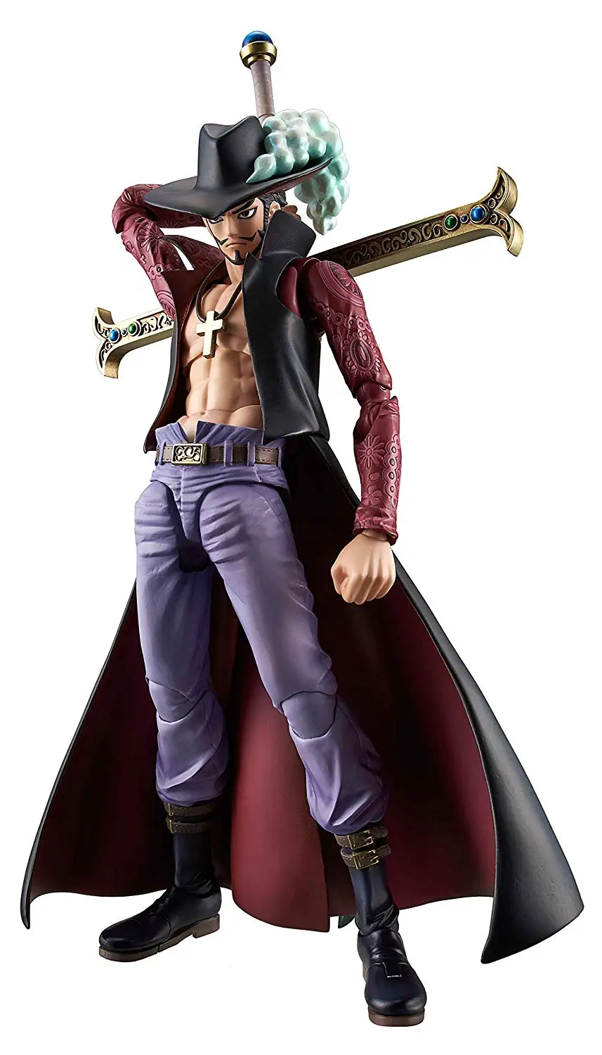Оригинальный Megahouse одна штука Dracule Mihawk переменная экшн герой ПВХ фигурка модель