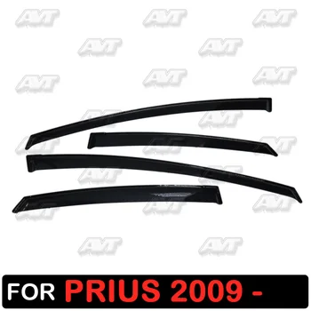 

Window deflectors for Toyota Prius 2009- 1 set-4 pcs car styling wind decoration guard vent visor rain guards cover