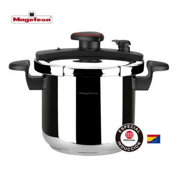

MAGEFESA ASTRA pressure cooker Super fast, easy use, stainless steel, fit for foremost type kitchens, induction cooker 4L + 6L