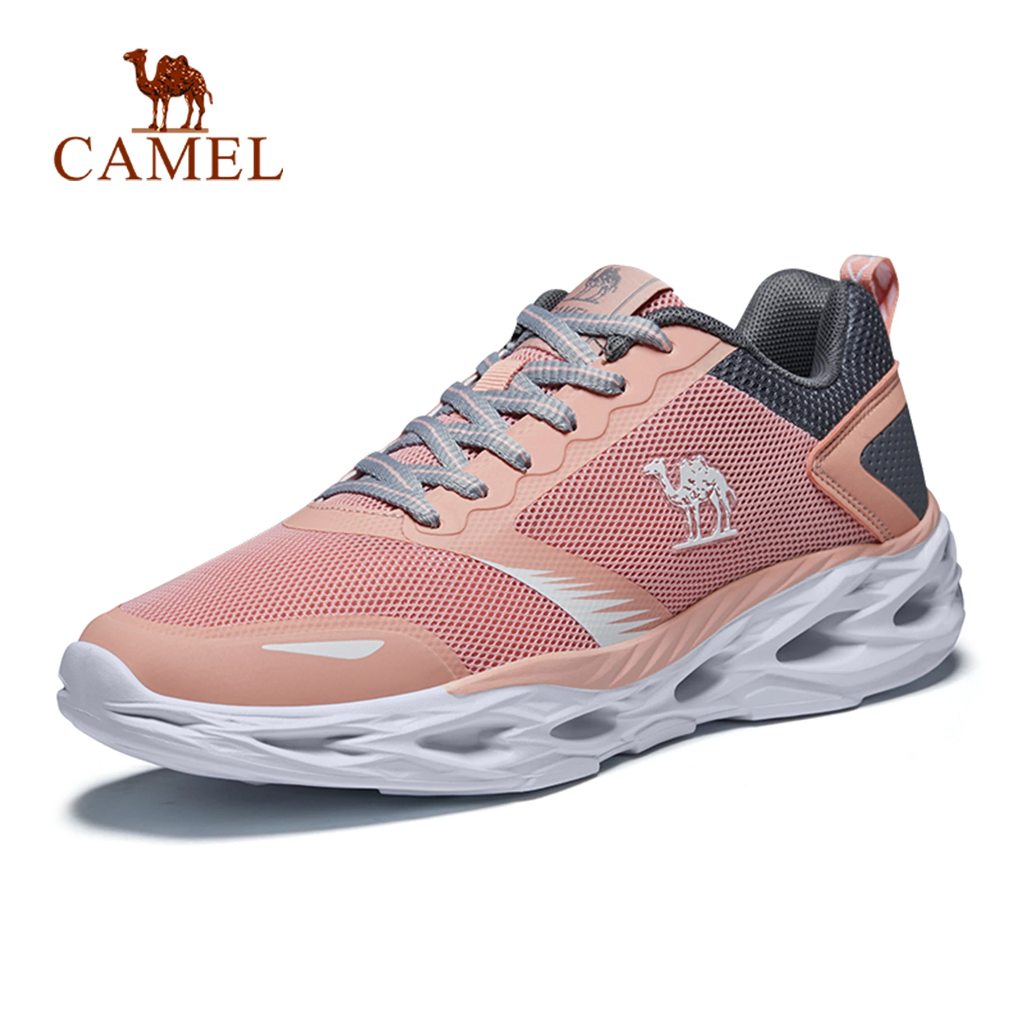 camel running shoes