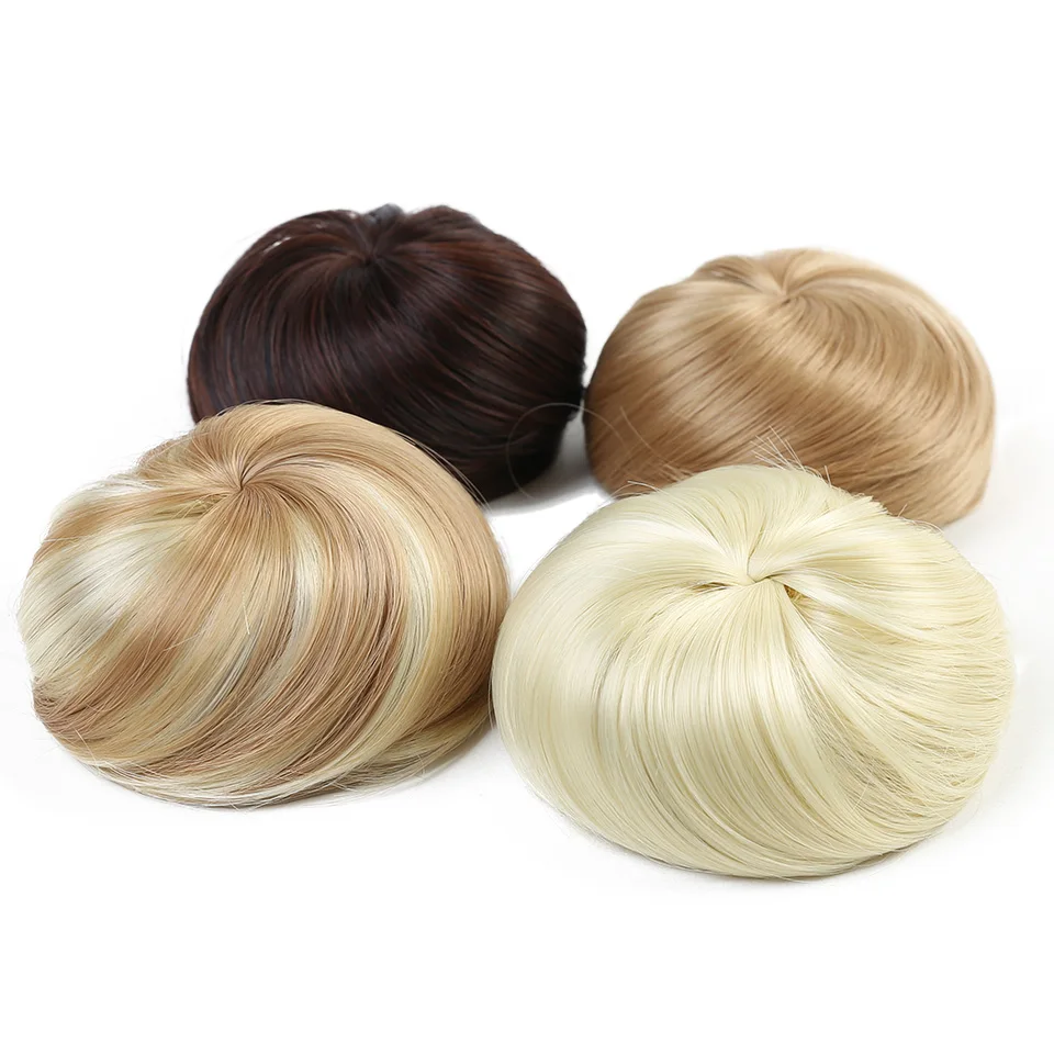 

DIFEI 10 color optional contract cute woman hairbun Hair bag chignon bun Hair Extensions chignon synthesis