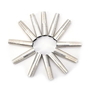 

12Pcs Aluminum Archery Broadhead Adaptor for ID 8mm Arrow Shaft Sleeve Adapter Hunting Accessories