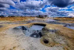 Laeacco геотермальной парк живописный фотографические фоны индивидуальные фотофоны для фотостудии