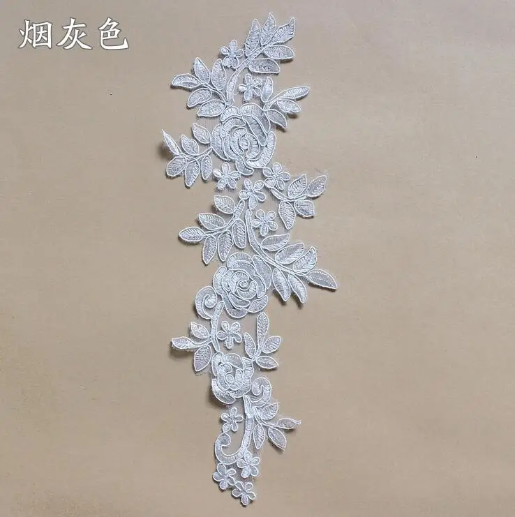 20 шт. Кружевная аппликация для платья 37 х11 см|applique lace trim|lace trimfashion trimmings |