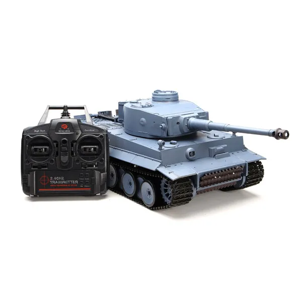 

Nestest Heng Long 3818-1 2.4G 1/16 Germany Tiger Tank Radio Control Battle Tank RC Tank Remote toys for boys Xmas Gifts For Kids