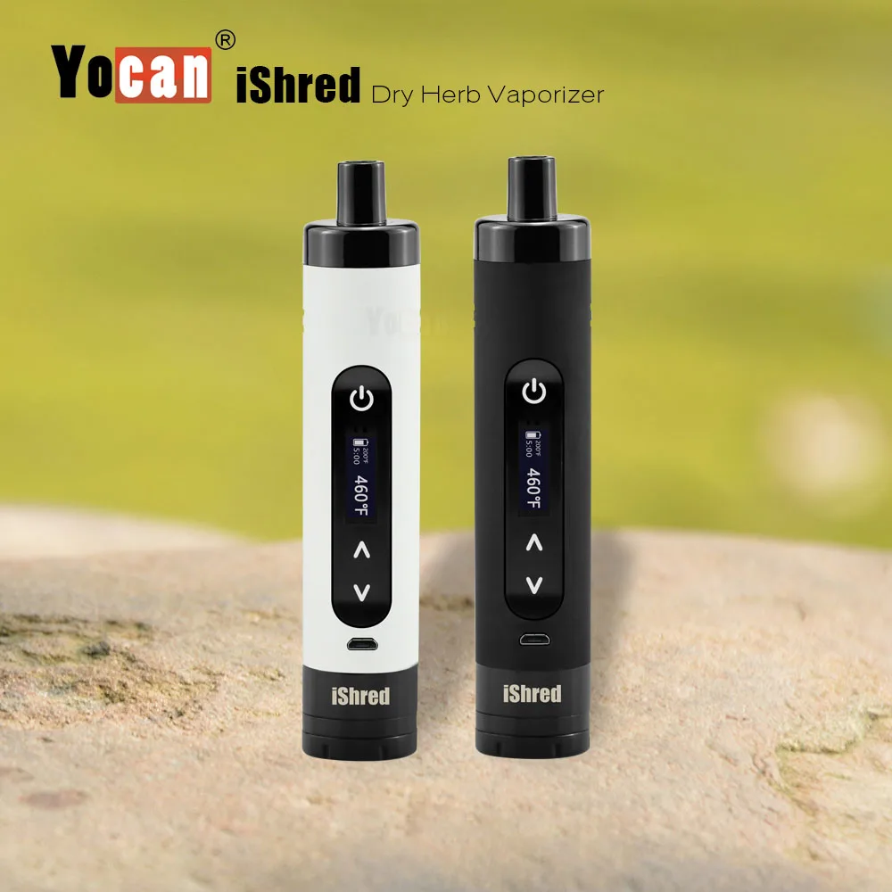 Оригинальный Yocan iShred набор для электронной сигареты 2600 мАч батарея воск