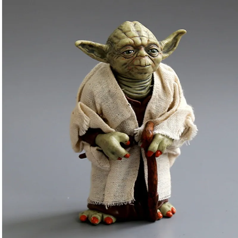 

Action Figure Toys The Force Awakens Jedi Knight Master Yoda Darth Vader Stormtrooper PVC action toys