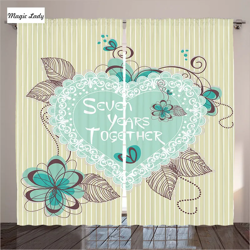 Curtains Hooks Hanging Living Room Bedroom Heart Decoration Birthday