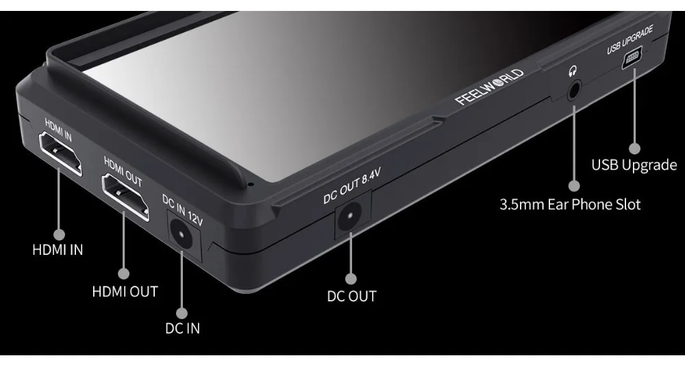 FEELWORLD F5 5 дюймов для однообъективной цифровой зеркальной фотокамеры на полевом