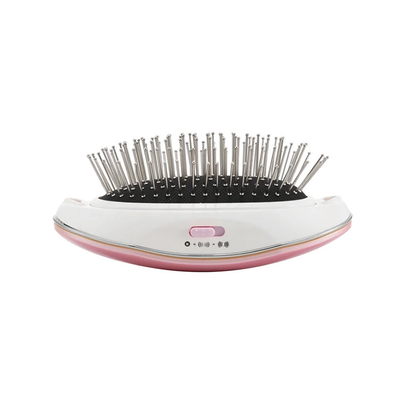 Najtaniej Profesjonalna mini prostownica do włosów Protable jonów ujemnych grzebień antystatyczna prostownica do masażu elektryczna szczotka do włosów jonowych