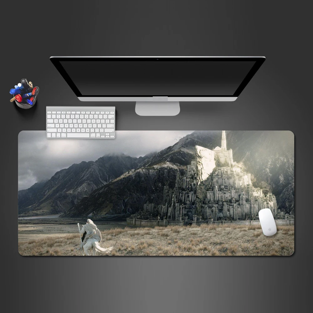 

The Lord Of The Rings Movie Mouse Pad Rubber Washable Wot PC Gaming Computer Keyboard Mouse Mat Advanced Fast Gamers Mause Pads