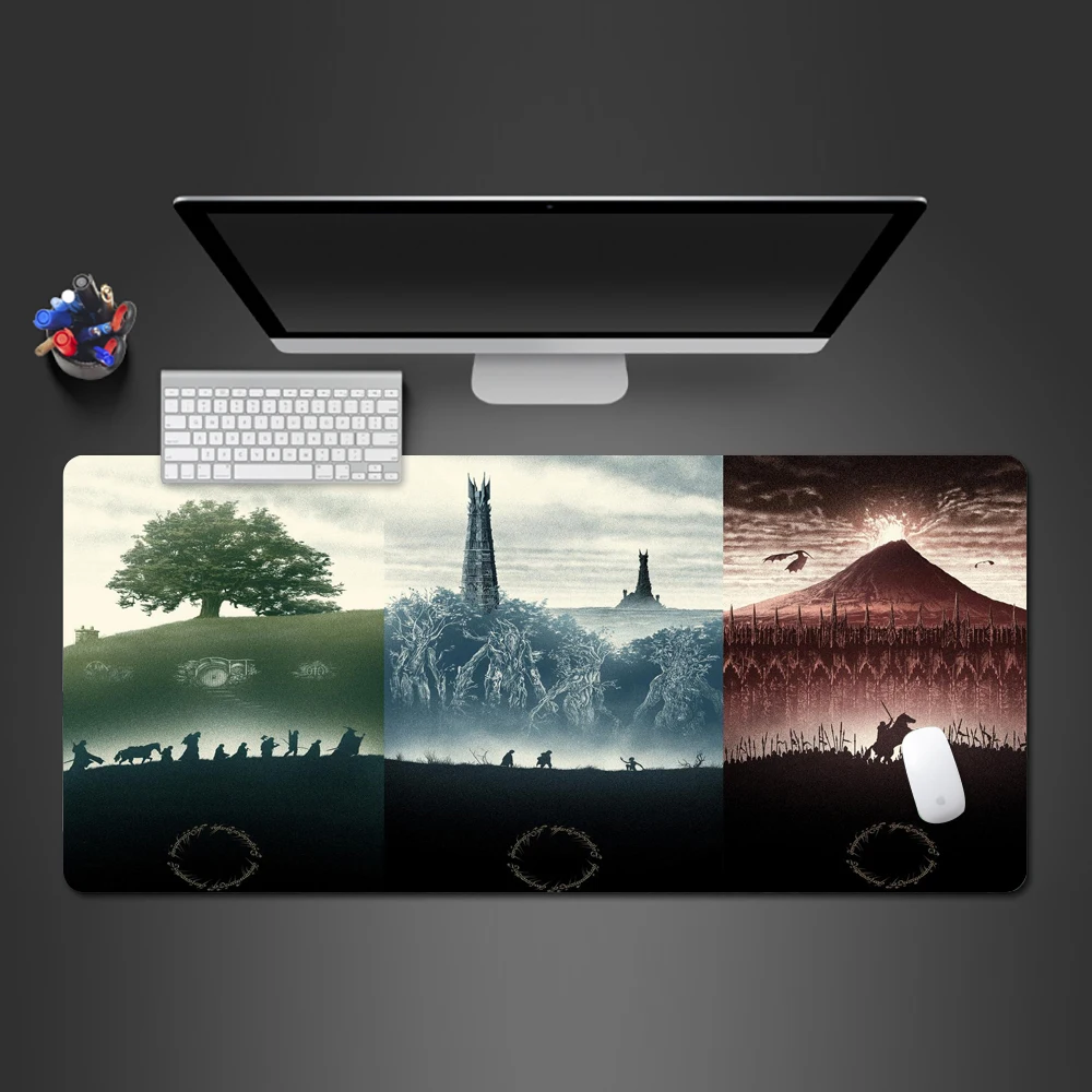 

Lord Of The Rings Mouse Pad The Hottest Large Pad To Mouse Computer Mousepad Imported Rubber Gaming Mouse Mats To Mouse Gamer
