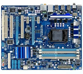 

For Gigabyte GA-P55A-UD3 Original Used Desktop Motherboard P55A-UD3 P55 Socket LGA 1156 DDR3 ATX On Sale