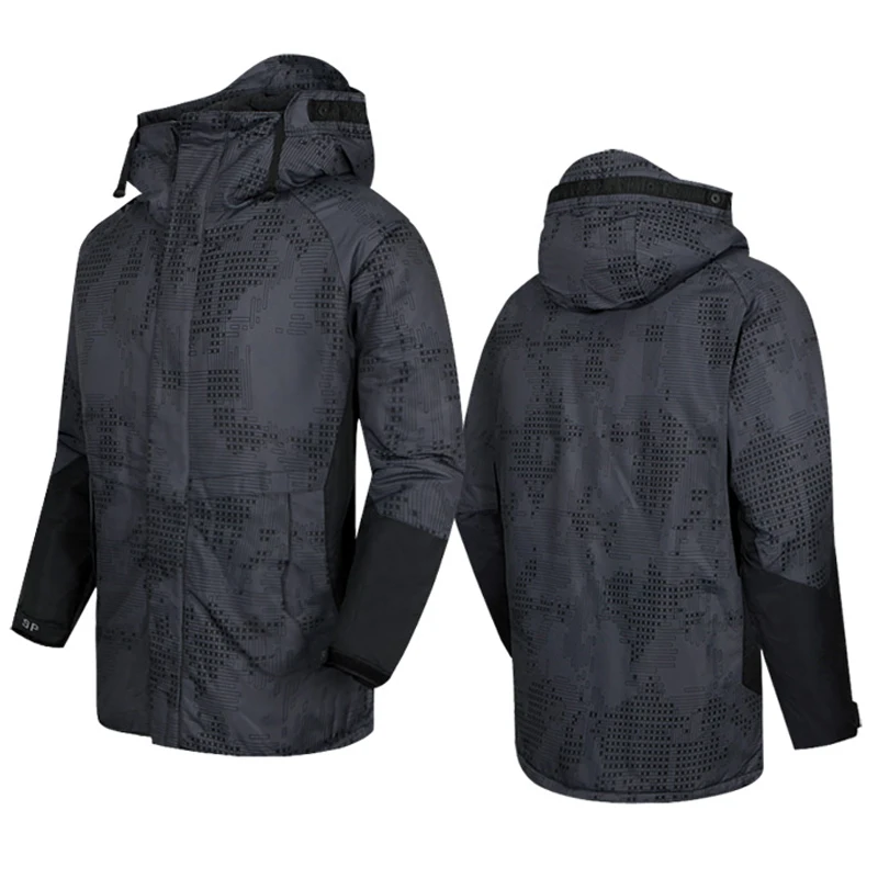 New Premium "SouthPlay" Зимний сезон непромокаемые мм 10000 мм согревающие лыжные и сноубордические двухцветные военные куртки