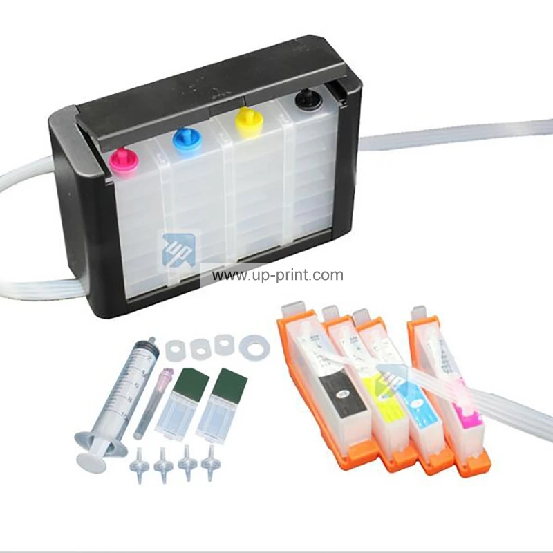 

CISSPLAZA Luxury ciss Ink Supply System With permanent chip compatible for HP903 CISS for HP 903 Officejet Pro 6960 6950 6970