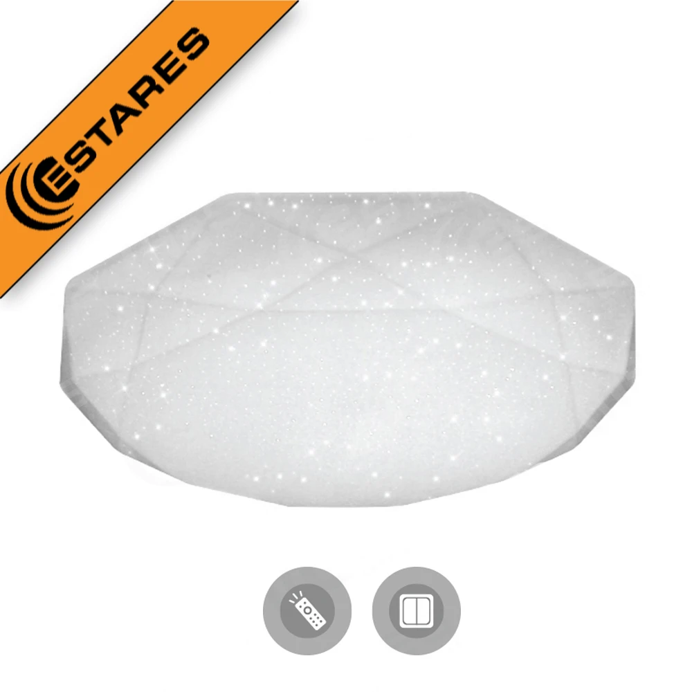 

ESTARES Controlled LED Ceiling light ALMAZ 60W SHINY-220V-IP44