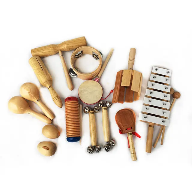 Orffworld Orff world brand logs, 12 sets of percussion instruments