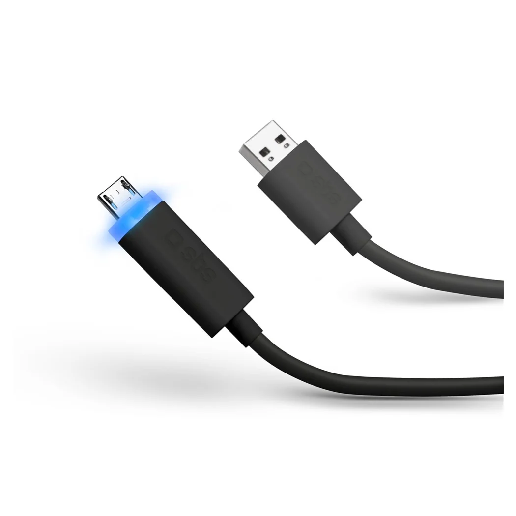 SBS TECABLEMICROLK 1 м USB Micro-USB B 2 0 Муж/жен черный | Электроника