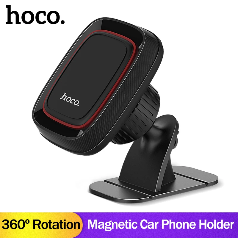 HOCO Magnetic Universal Magnetic Car Phone Holder 360 Rotation Mobile Phone Holder Soporte  Car Phone Stand Holder For iPhone