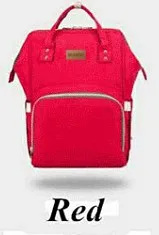 Дорогой Мама Сумки для детских подгузников сумка рюкзак сумка для коляски - Цвет: red