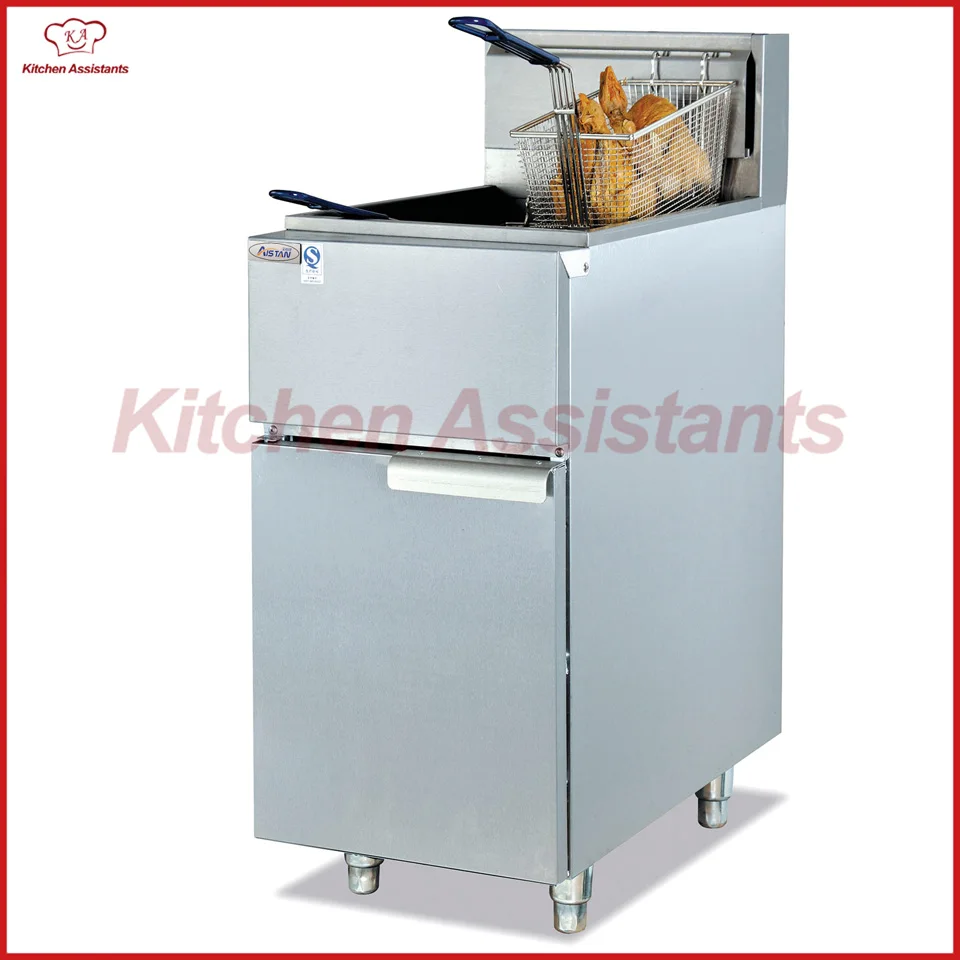

GF2G vertical gas temperature-controlled fryer potato fryer
