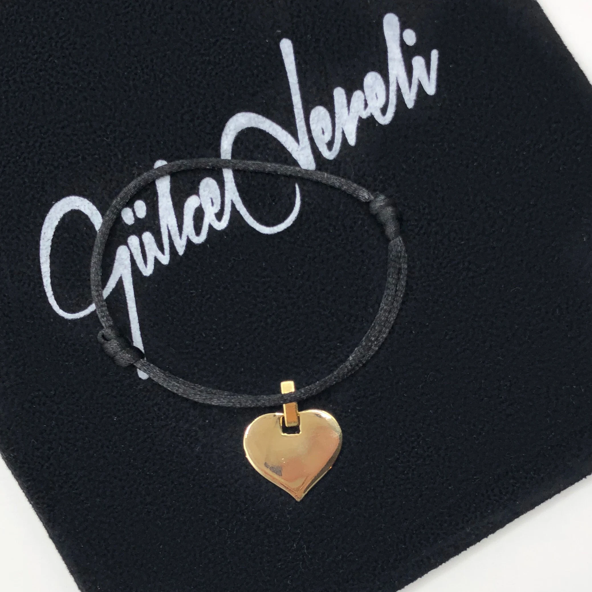 

GULCE DERELI, HEART BRACELET, BRACELETS, CHARM BRACELETS, GIFT BOX, GOLD/SILVER PLATED