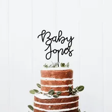 Торт для детского праздника Топпер на заказ детский торт Топпер детский душ Декор деревенский детский душ мальчик девочка акриловый торт Топпер