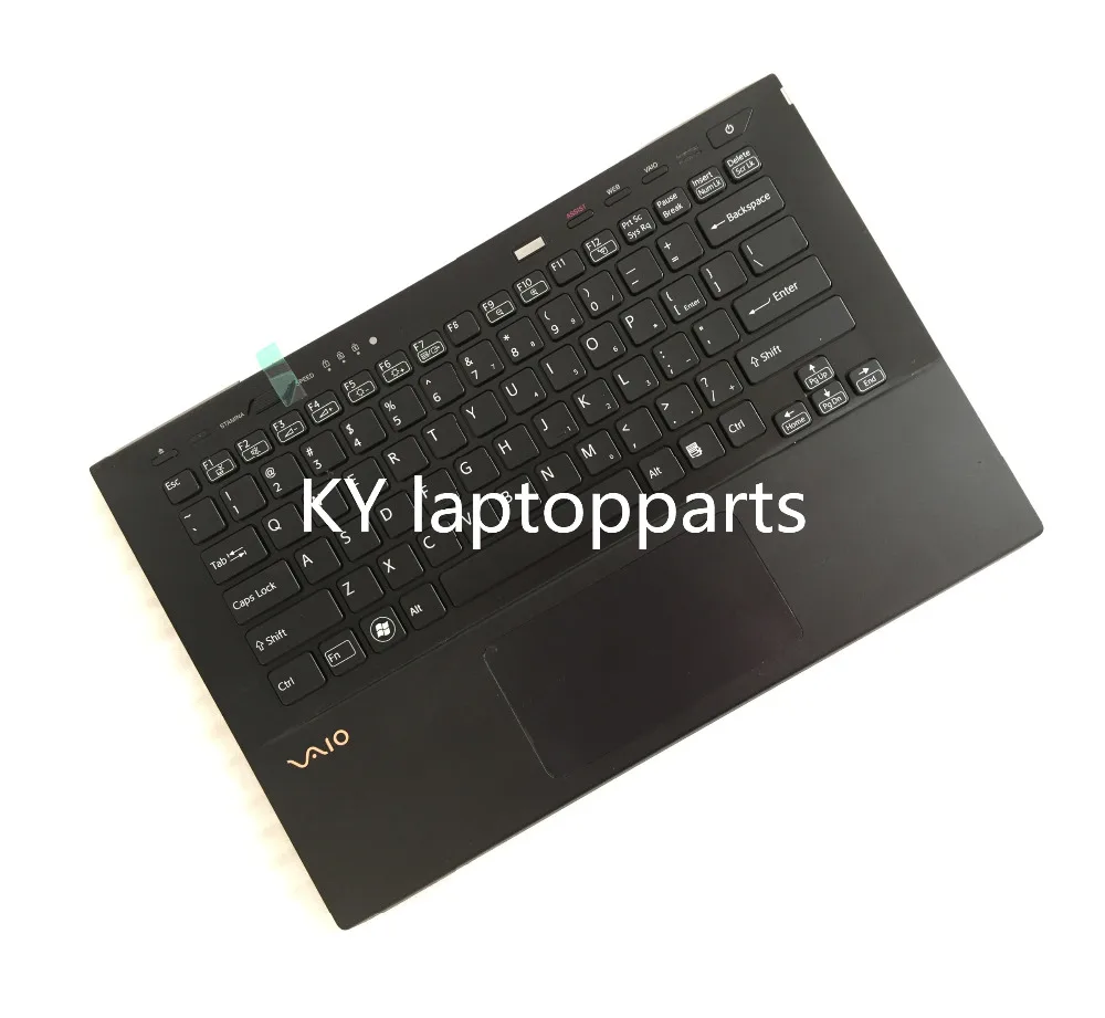 100% Новинка для SONY SVS131B11L SVS13AA11L SVS131E1DL 9Z.N6BLF клавиатура с подсветкой US | Компьютеры и