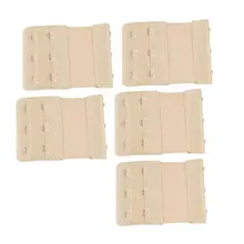 EAS 5 шт. Fleshcolor 3x2 Крючки бюстгальтер Удлинительный крюк w глаз ленты