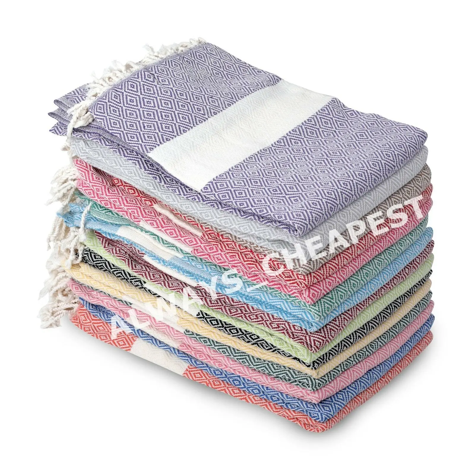 

TURKISH HAMMAM PESHTEMAL PESTEMAL 100% COTTON BATH BEACH TOWEL GIFT SPA GYM YOGA