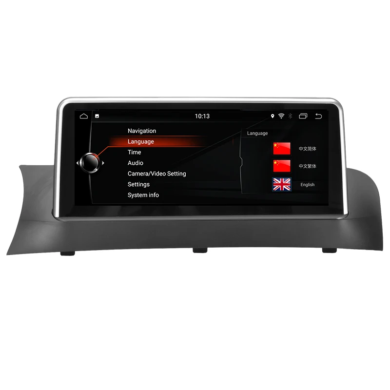 Автомобильный мультимедийный плеер gps-навигатор для BMW X3 F25 X4 F26 2011-2013 CIC 10 25 дюймов