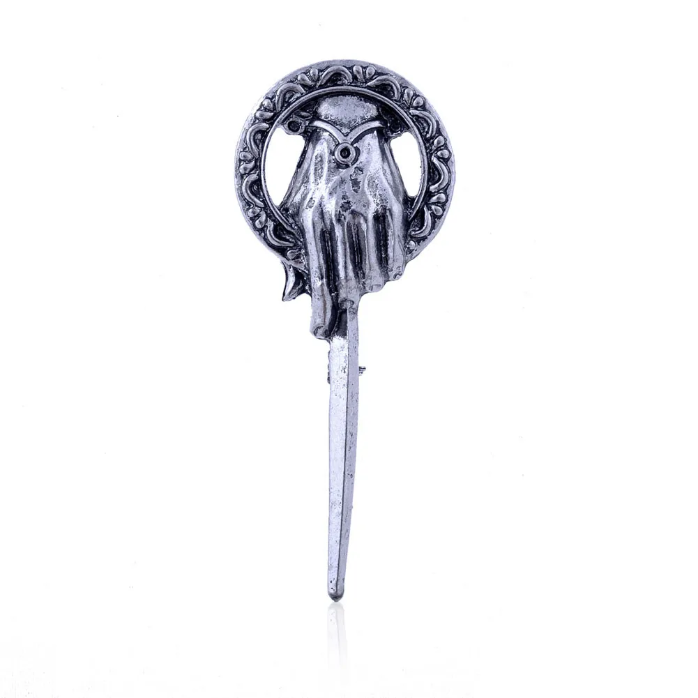 

Lureme Game of Thrones Ned Stark Hand Of The King Pin Brooch for Women Men Jewelry (br000034)