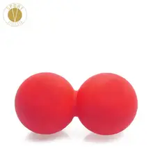 Силиконовый арахис массажный шар-Myofascial триггер точка мышечный узел Релаксация расслабляющий массажный шар для йоги