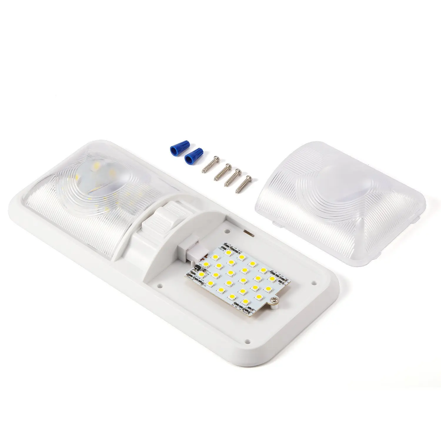 Kohree 6w 12v Car Ceiling Led Light Trailer Rv Camper Interior Kohree 6w 12v Car Ceiling Led Light Trailer Rv Camper Interior Lights Fixture Lighting Easy Installation Natural White In Wall Lamps From