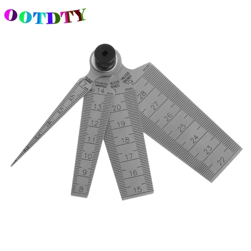 OOTDTY 0 мм 29 измеритель отверстий конусная Линейка Инструмент для проверки глубины