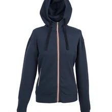 Толстовка на молнии Женская синяя