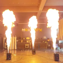 6 шт./лот 80 W сценический эффект спрей пожарные машины DMX512 Управление фейерверк проектор для костюм Go-Go этап Вечерние