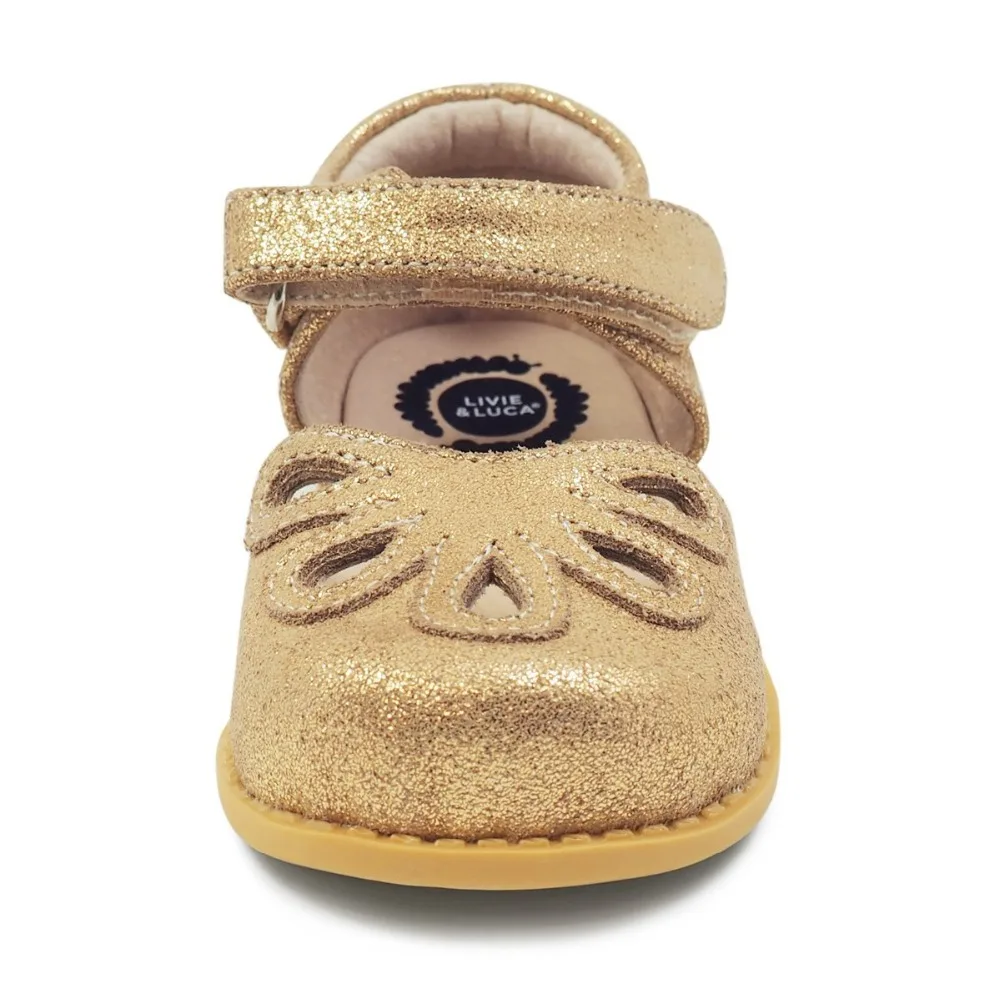 Livie and luca gold shoes clearance
