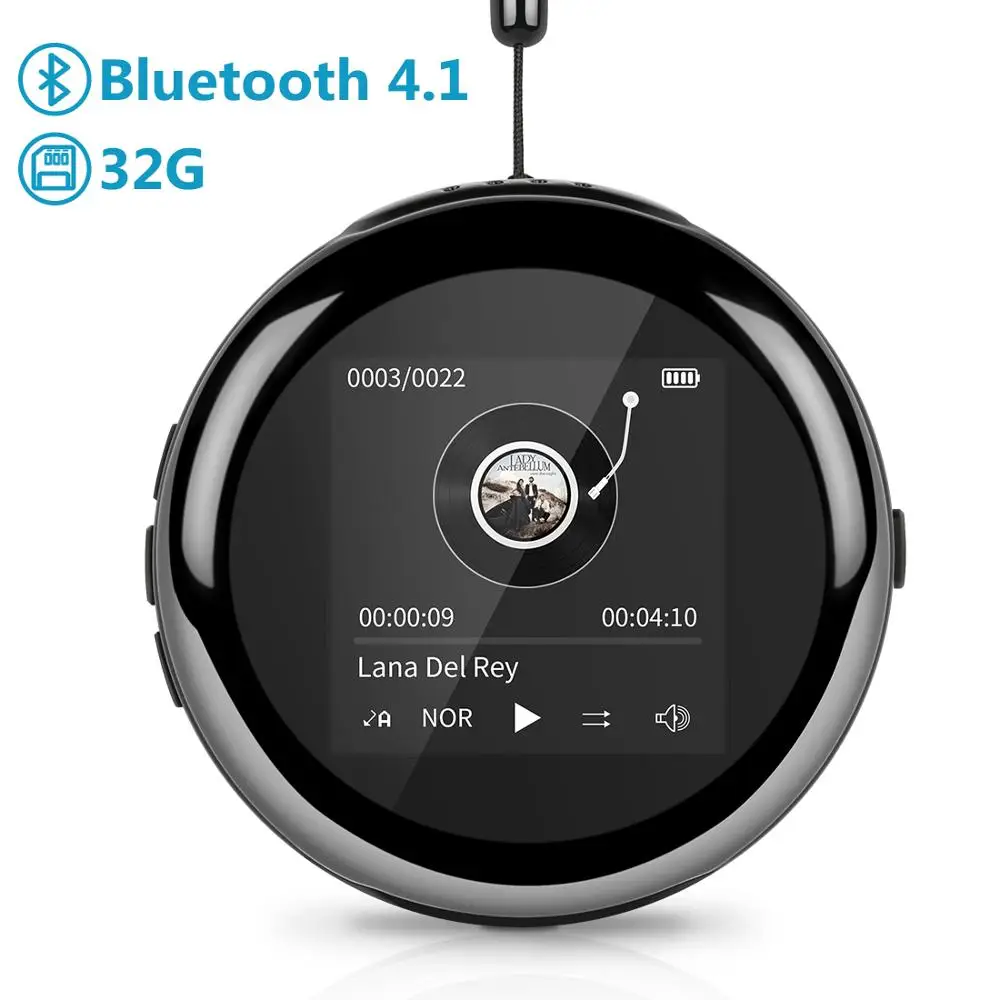 

HIFI Sports Bluetooth MP3 Voice Recorder Hifi MP3 player Bluetooth M1 32GBVoice Recorder Pen Hifi audio FM Radio Support e-book
